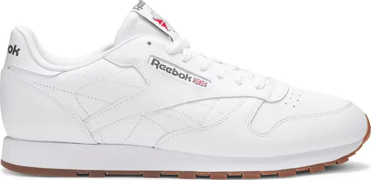 

Кроссовки classic leather 'white gum' Reebok, белый