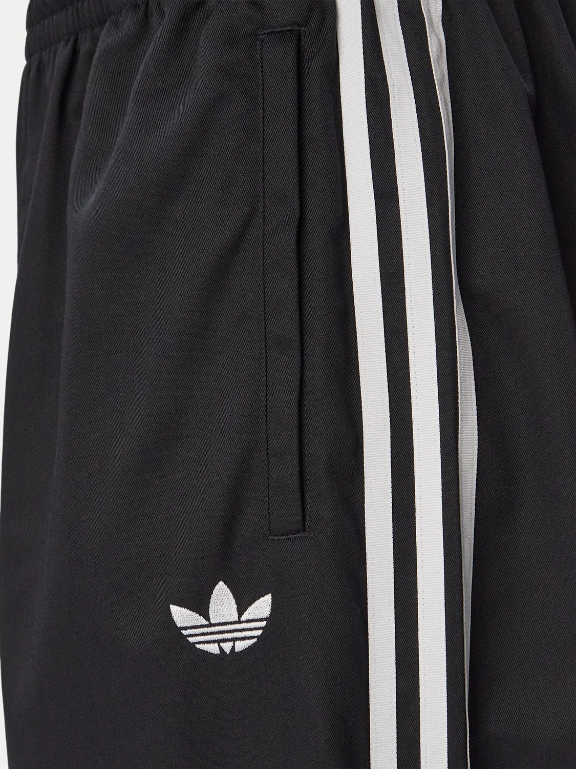 Мужские спортивные брюки свободного кроя Adicolor Cotton Twill Adidas, черный — фото 4