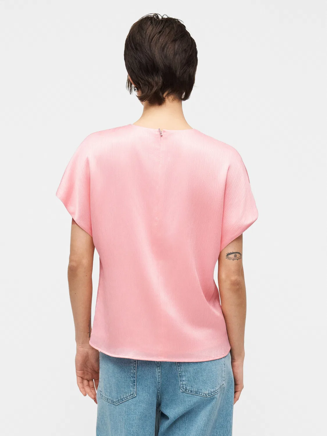 Блузка Calvin Klein розового цвета — фото 4