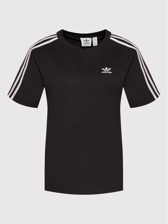 Футболка regular fit Adidas, черный — фото 4