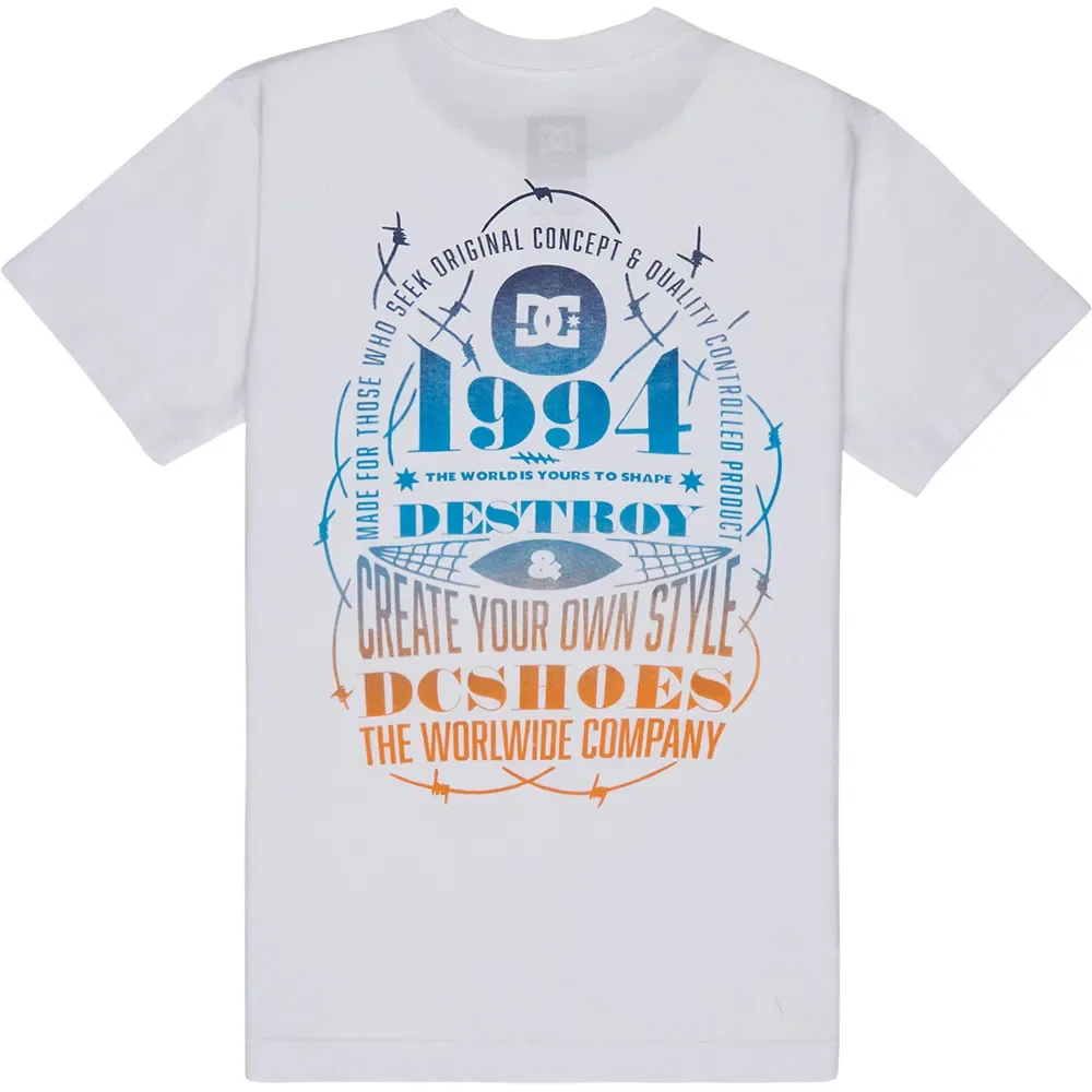 Футболка с коротким рукавом Shape Or Destroy Dc Shoes, белый — фото 2