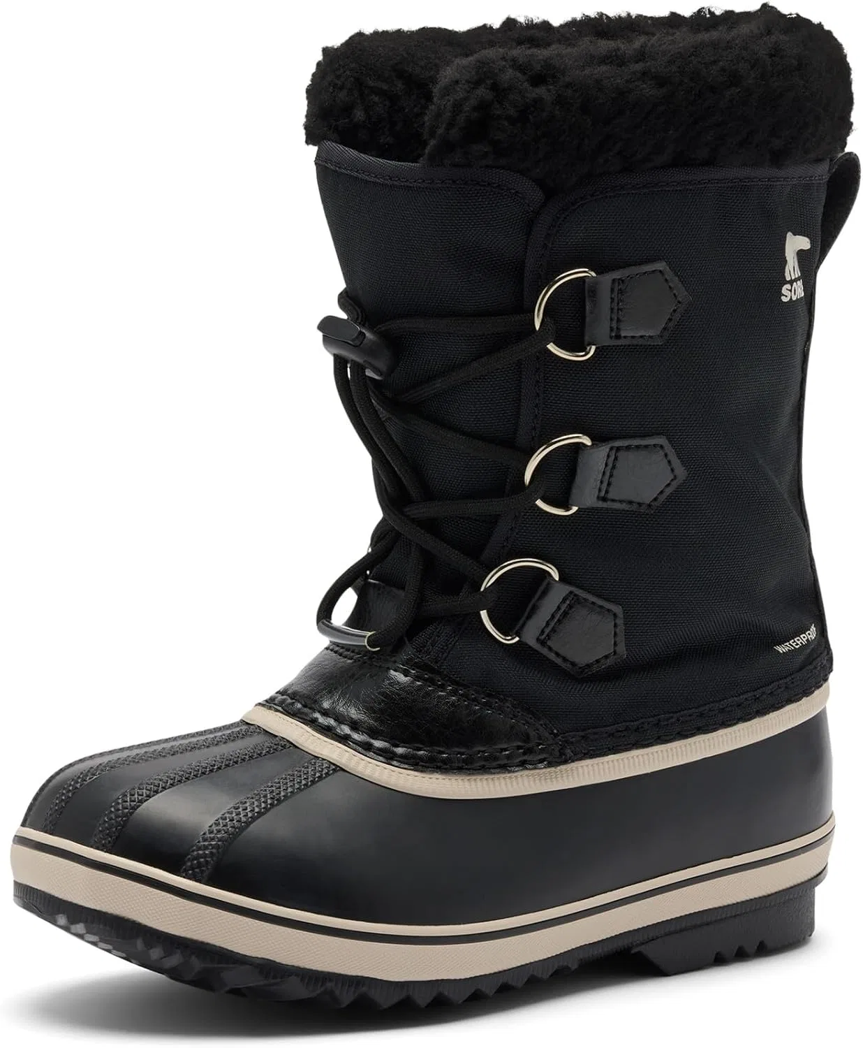 Детские снежные ботинки для девочек Yoot Pac SOREL, Black