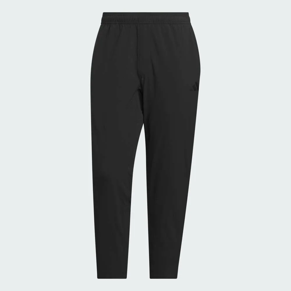 Спортивные брюки Essentials Plus Regular Fit Stretch Woven Ankle-Length Jogger Pants Adidas, black — фото 4