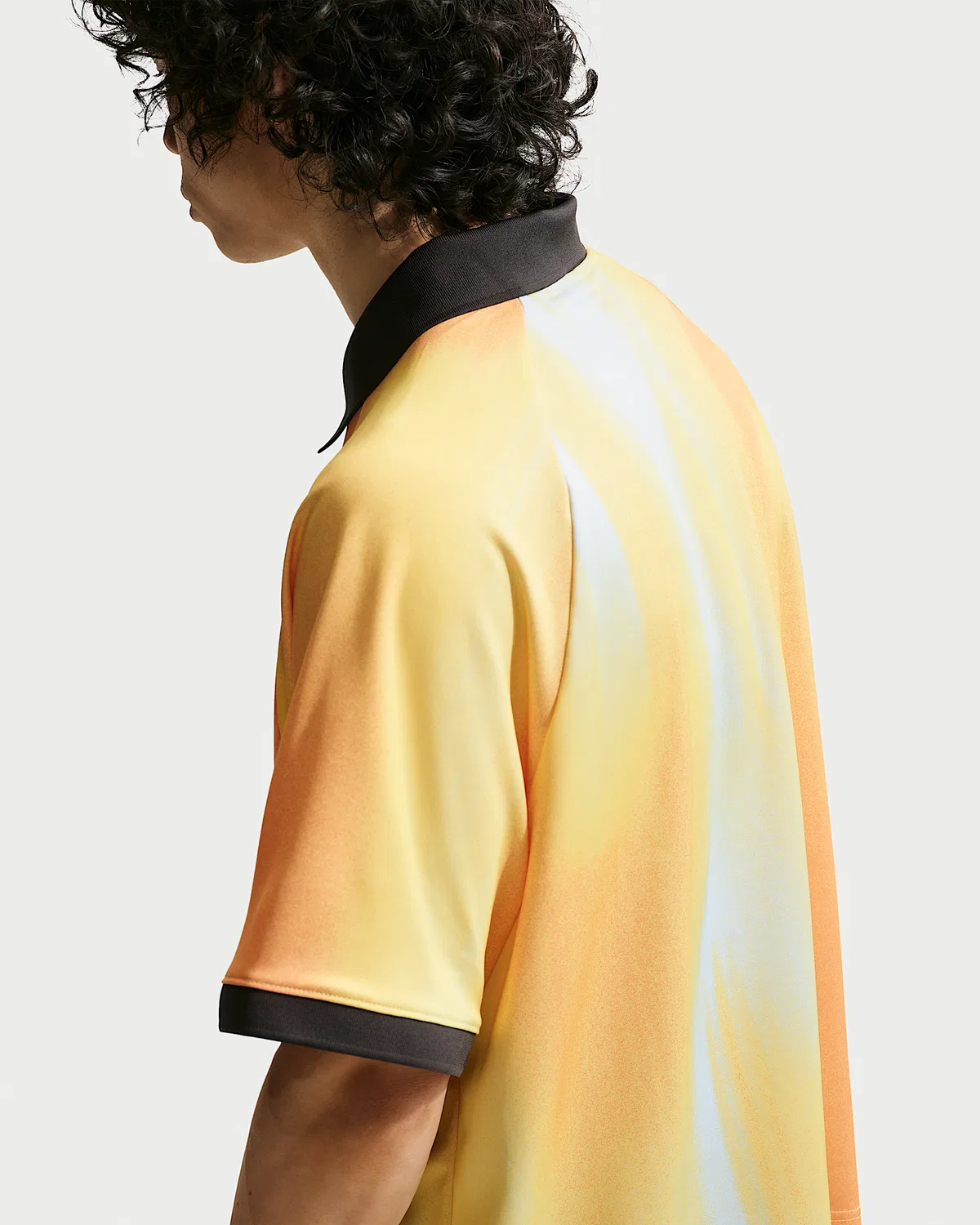 Мужская джерси для скейтбординга Nike SB Dri-FIT Jacquard "Sunset", Topaz Gold — фото 2