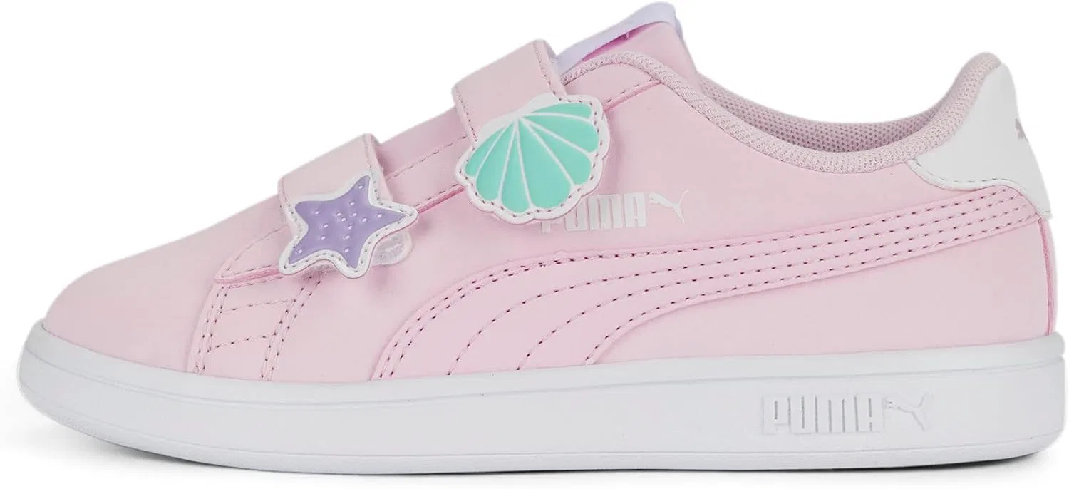 Детские кроссовки с липучкой Smash Hook and Loop PUMA, Pink