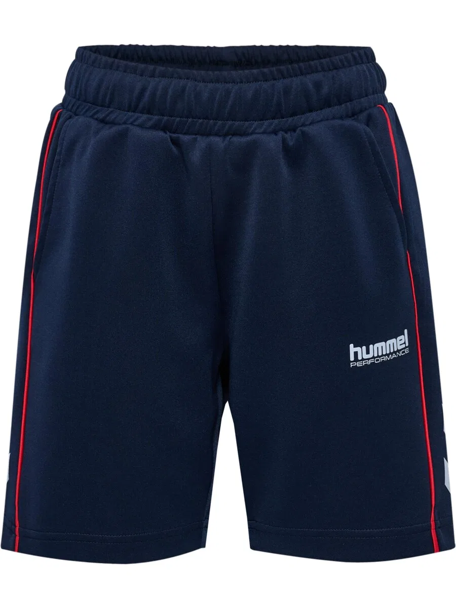 Спортивные брюки Hummel Regular 'JR Interlock Adjustable', темно-синие