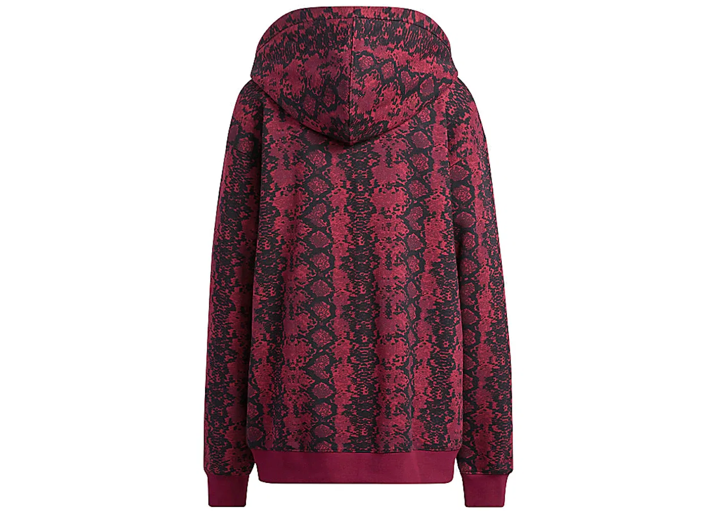 Детское худи с принтом Adidas Ivy Park Allover Print Hoodie (All Gender), Cherry Wood — фото 2