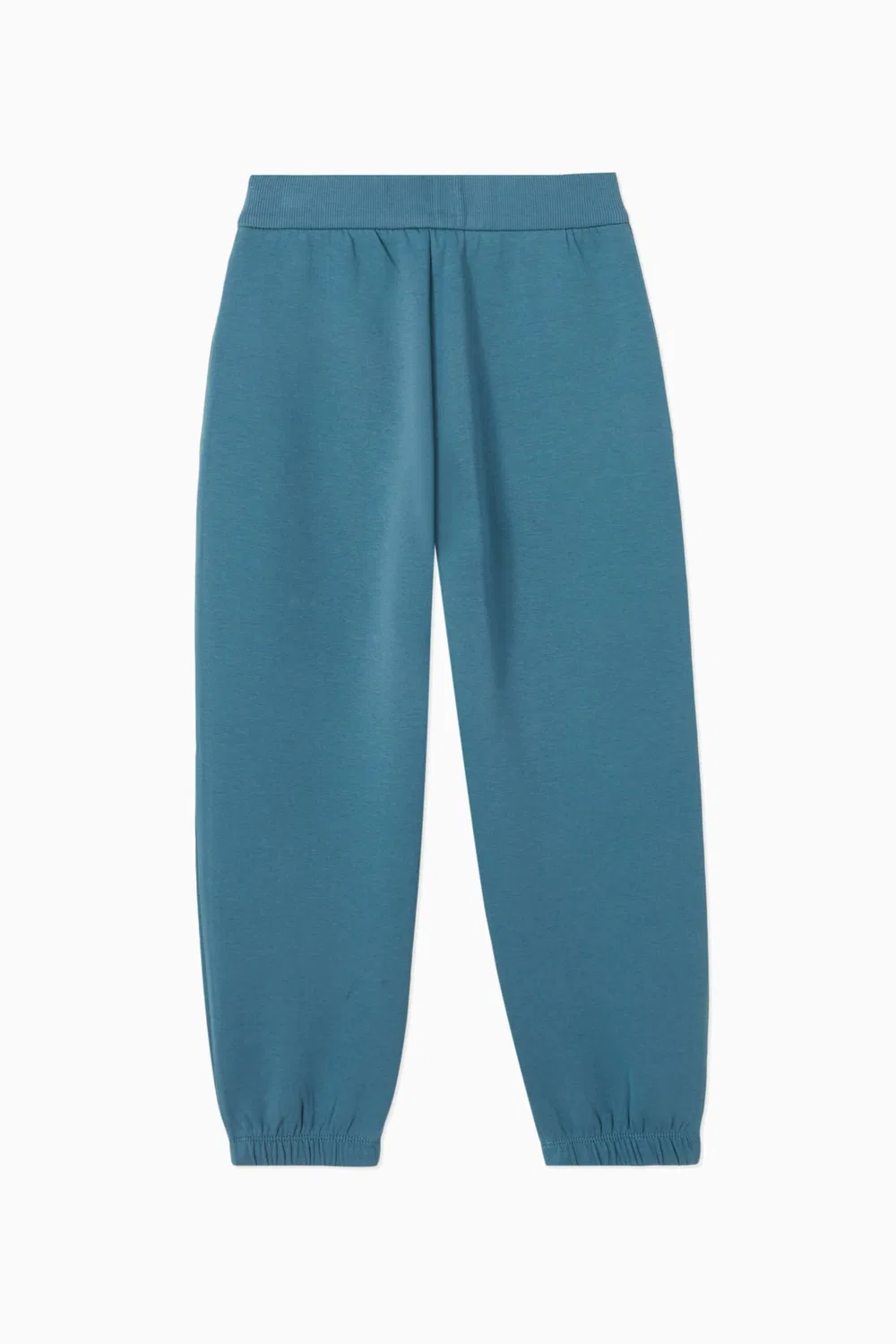 Спортивные штаны хлопковые Logo Patch Emporio Armani, синий — фото 2