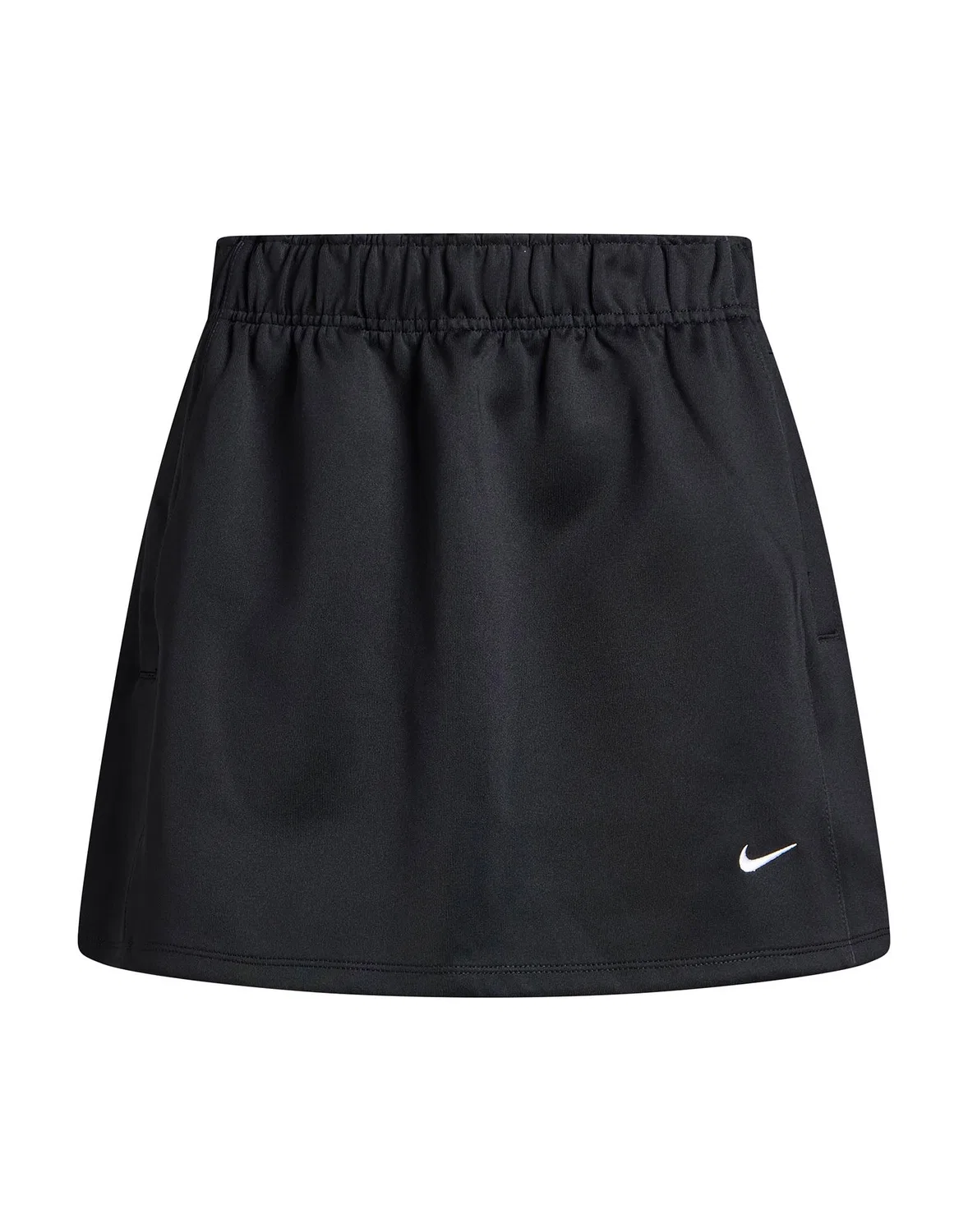 Женская юбка-карандаш из полиэстера Nike, черный