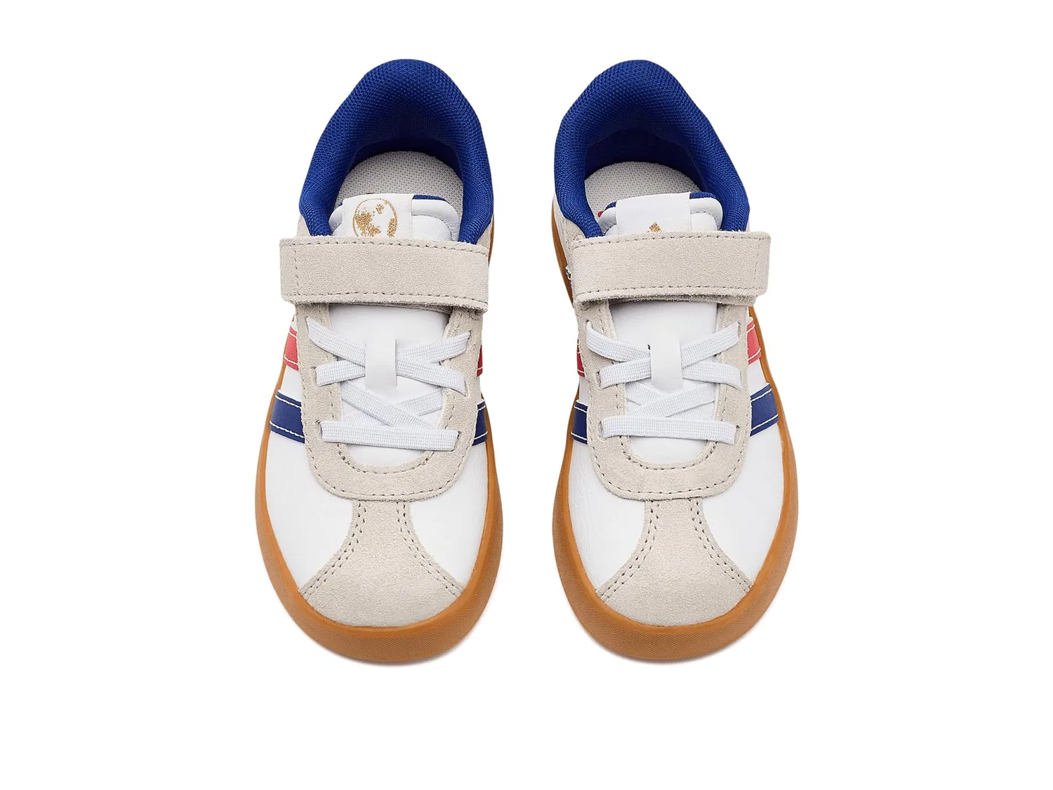 Детские кроссовки VL Court 3.0 Adidas Kids, White/Pure Ruby/Mystery Ink — фото 3