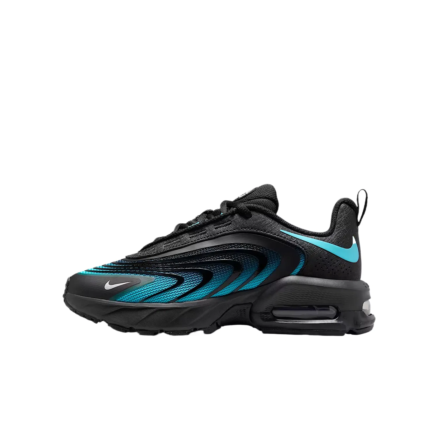 Кроссовки для бега Air Max Fire, Nike, Black/Gold Silver/Gamma Blue
