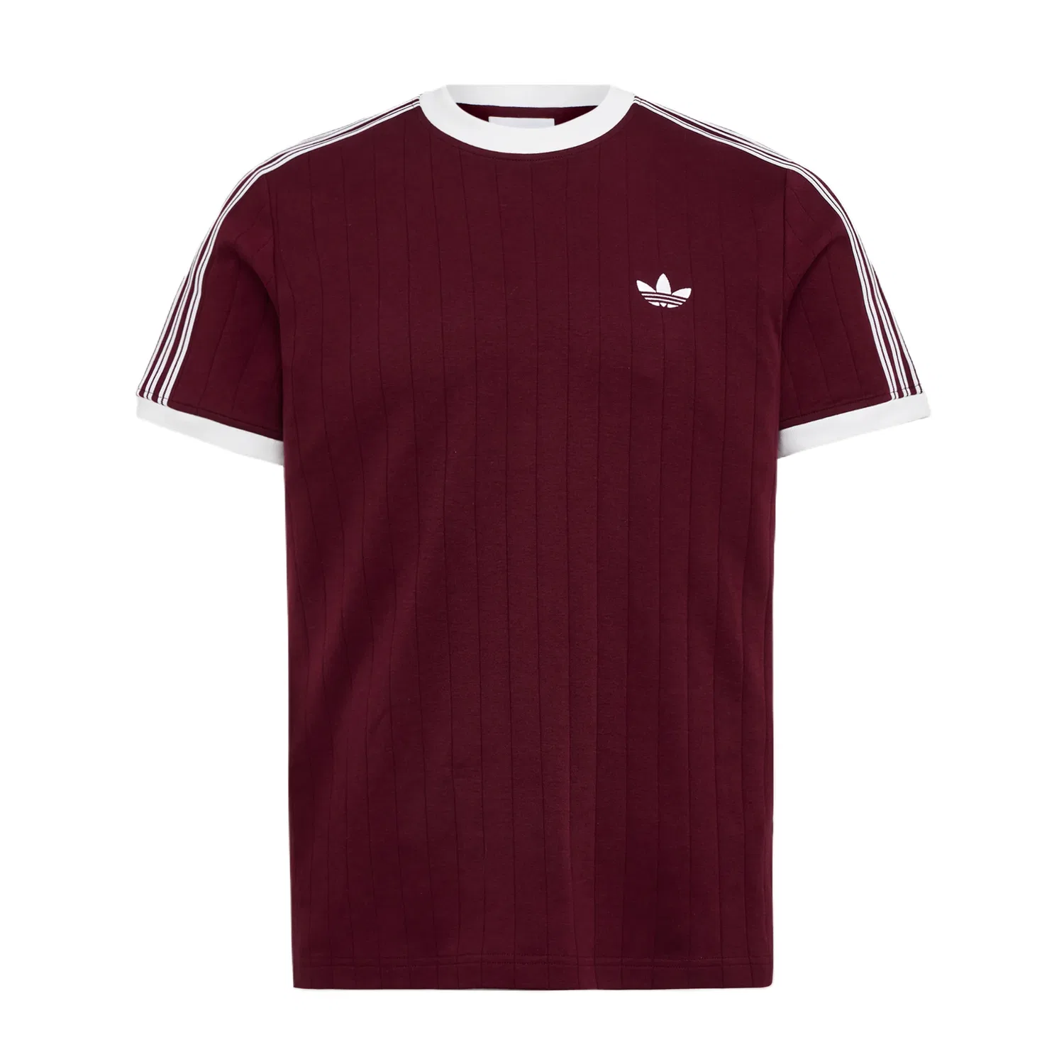 Футболка с круглым вырезом, Slim Fit, Adidas Originals, Dark Reddish Purple