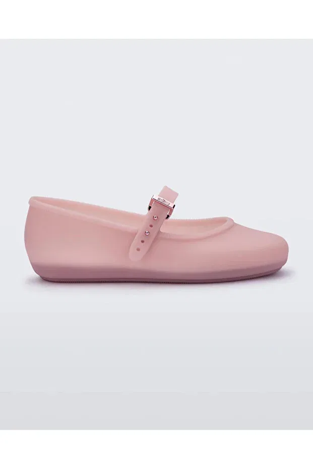Детские балетки для девочек с принтом Soft inf girl child ballet flats Mini Melissa, Pink