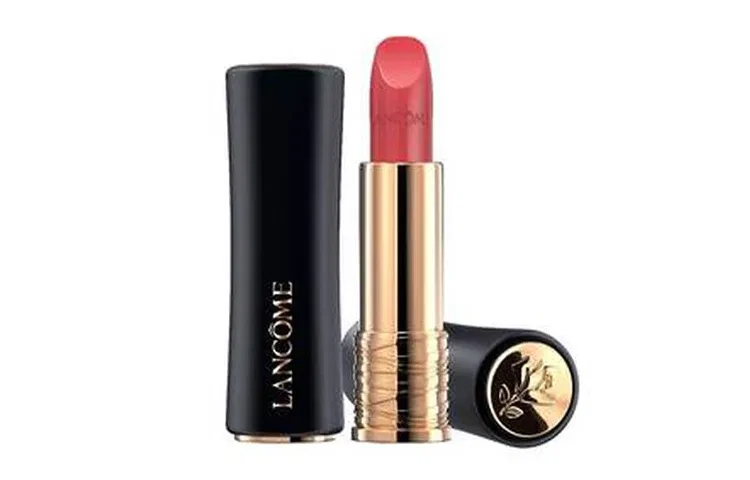 Женская помада матовая с эффектом сияния 387 Crushed Rose, LANCOME