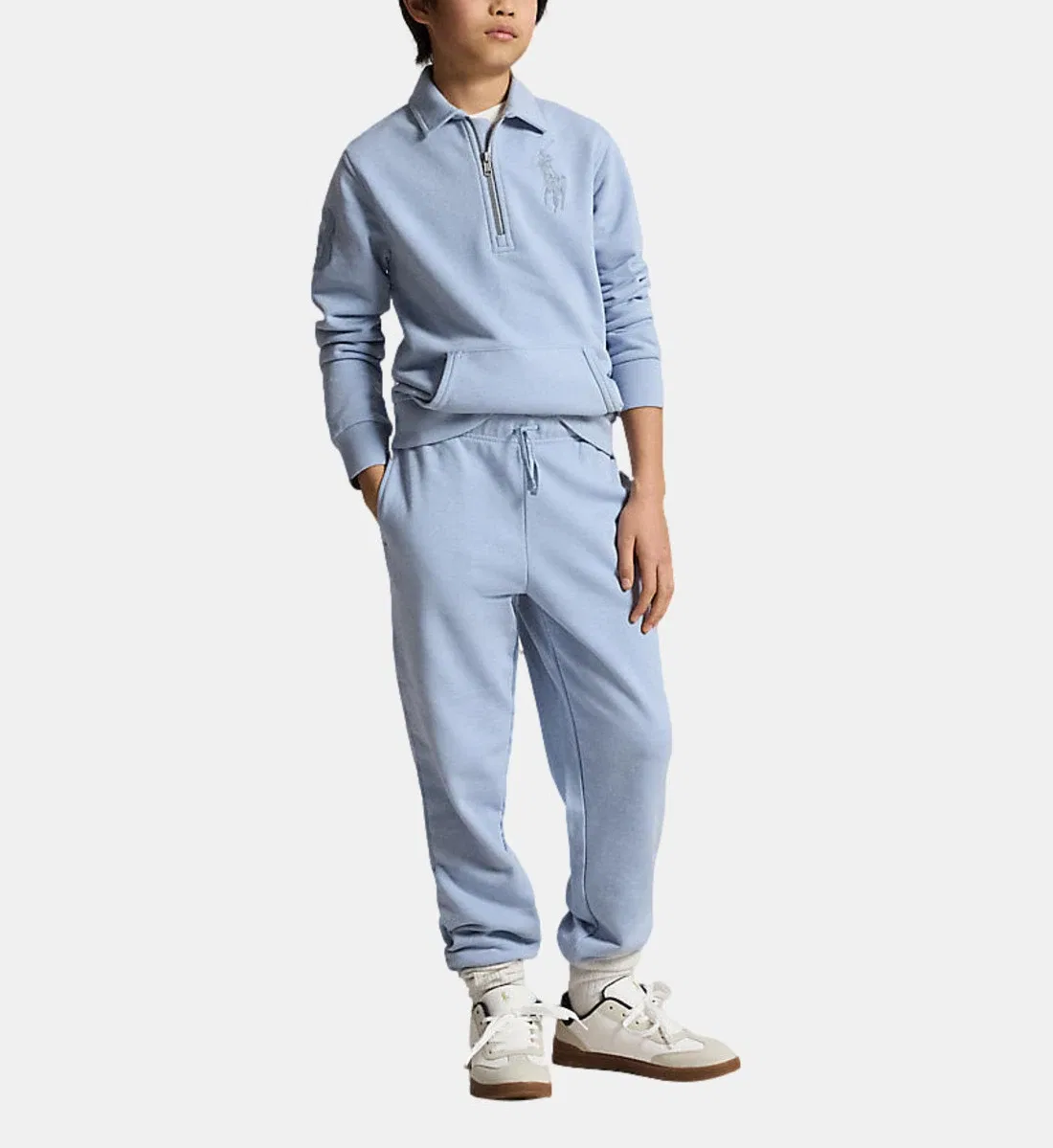 Толстовка из махровой ткани Big Pony POLO RALPH LAUREN, синий — фото 3