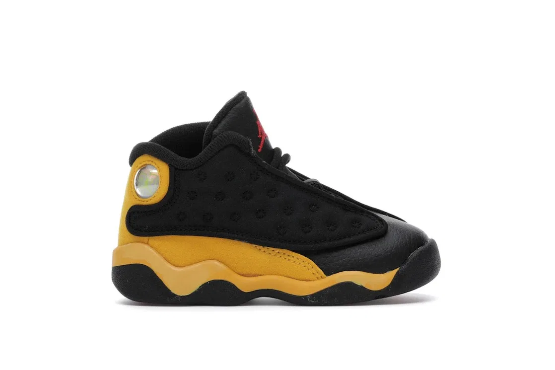 Детские кроссовки с высоким берцем Jordan 13 Retro Carmelo Anthony Class Of 2002 Jordan, Black/University Red-University Gold