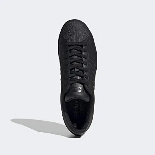 Детские кроссовки для мальчиков и девочек с закрытым носком Superstar Adidas Originals, White White Black — фото 3