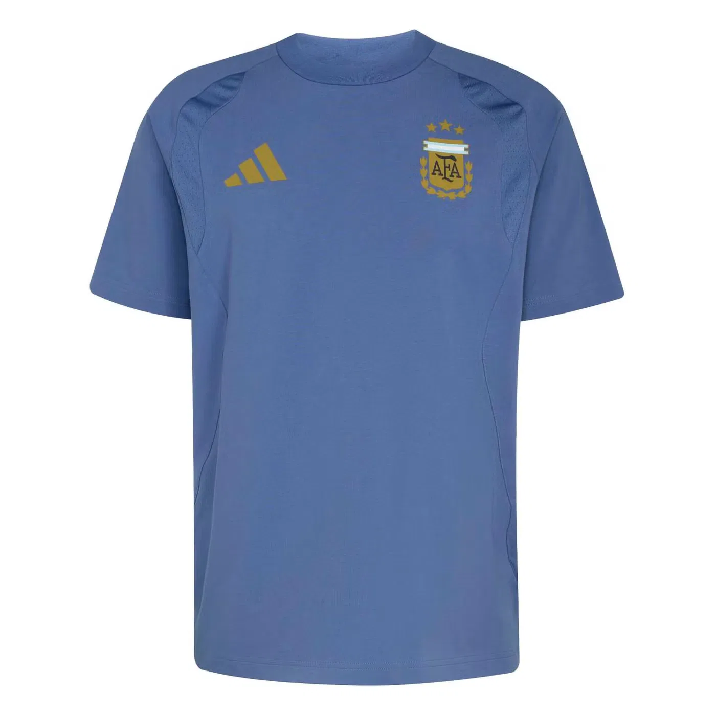 Футболка с принтом Argentina Tiro Travel Adidas, голубой