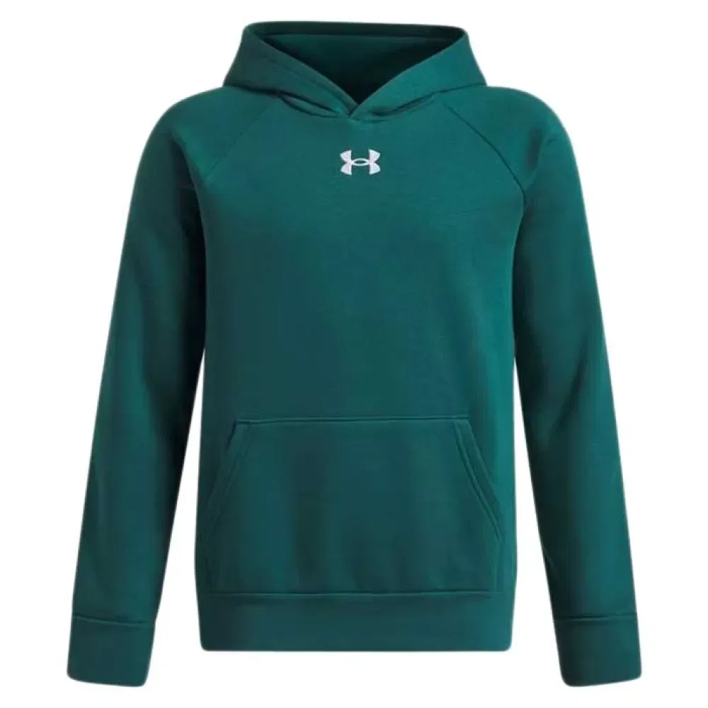 Детское худи для мальчиков с флисом Rival Fleece Under armour, Green — фото 3