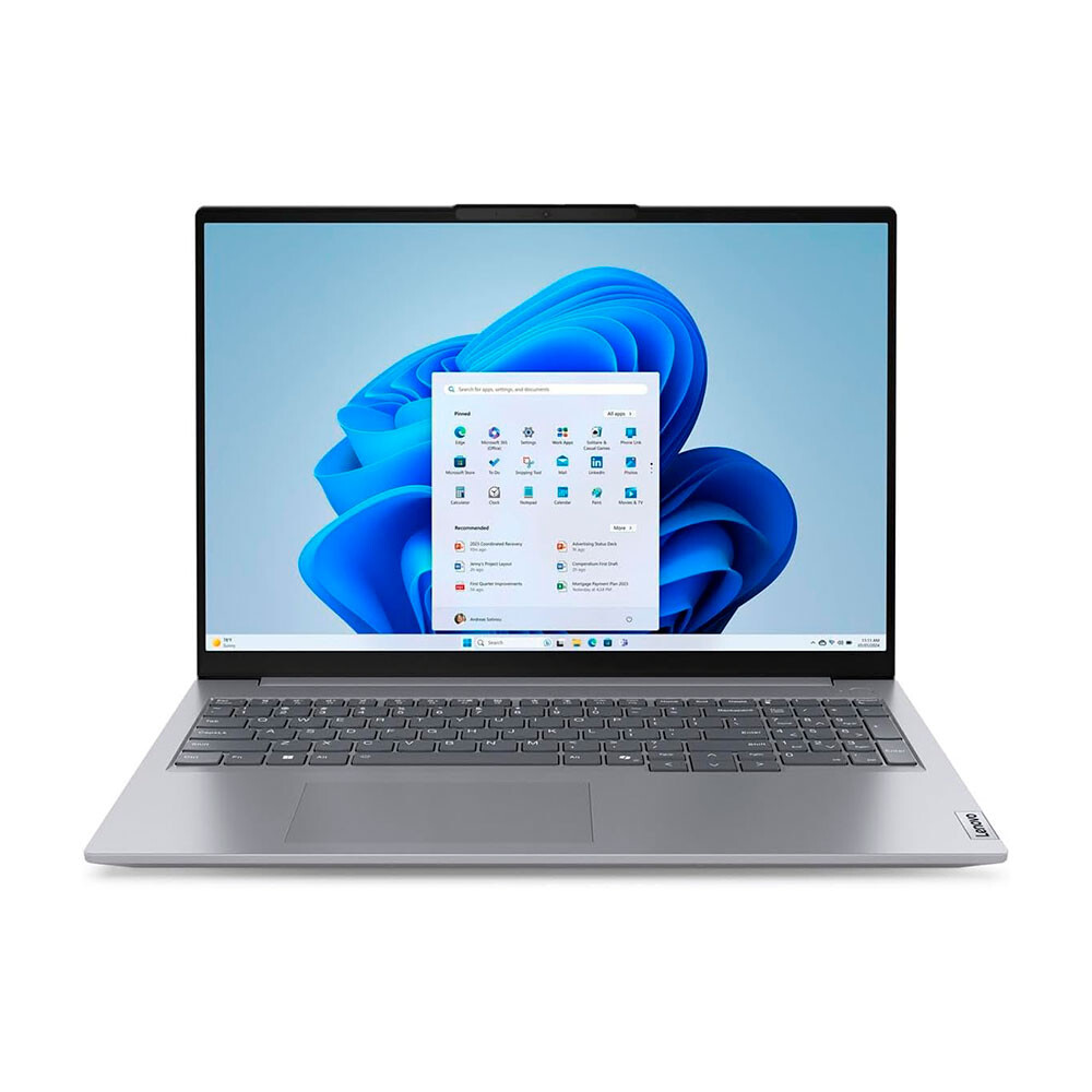 

Ноутбук Lenovo ThinkBook 16 G7 ARP, 16", 16 ГБ/512 ГБ, R7 7735HS, серый, английская клавиатура