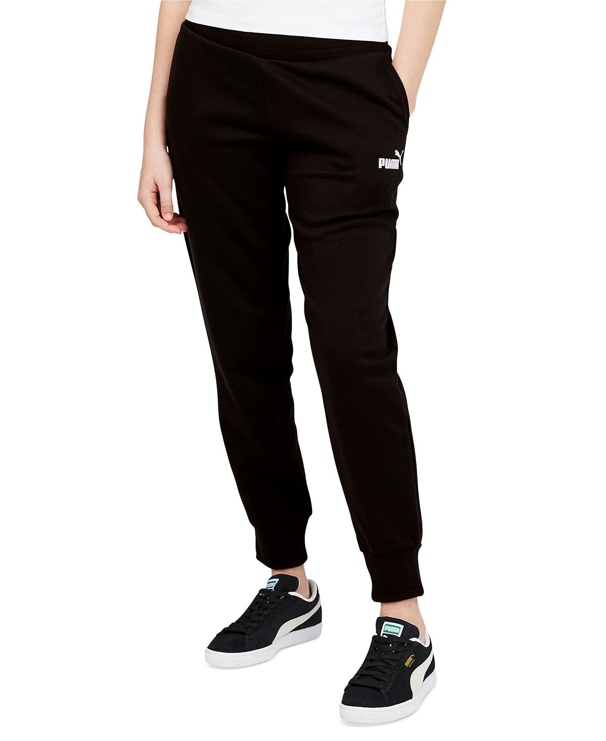 

Брюки спортивные Puma Fleece, черный