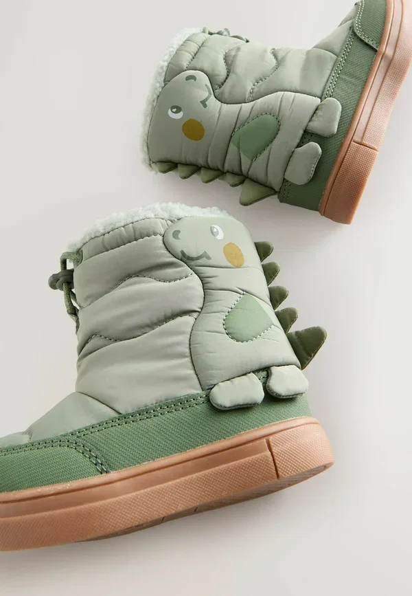 Резиновые сапоги с принтом Wellies Next, Green Khaki, зеленый/хаки — фото 3