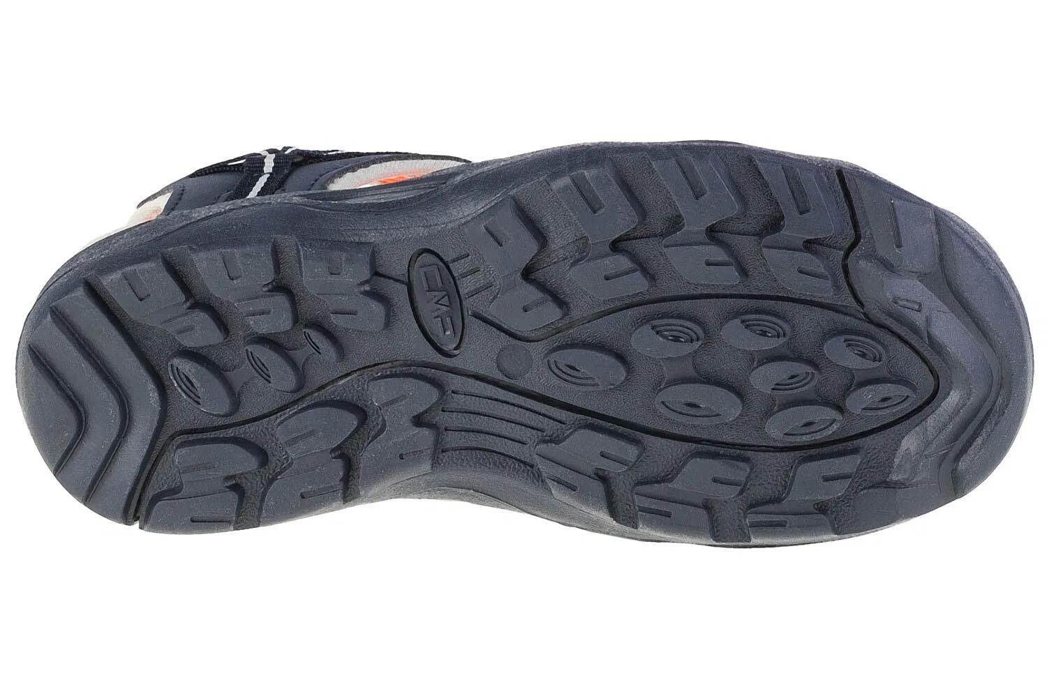 Детские сандалии для мальчиков с хорошей амортизацией CMP Aquarii 2.0 Hiking Sandal Jr, Navyblau Schwarz — фото 4