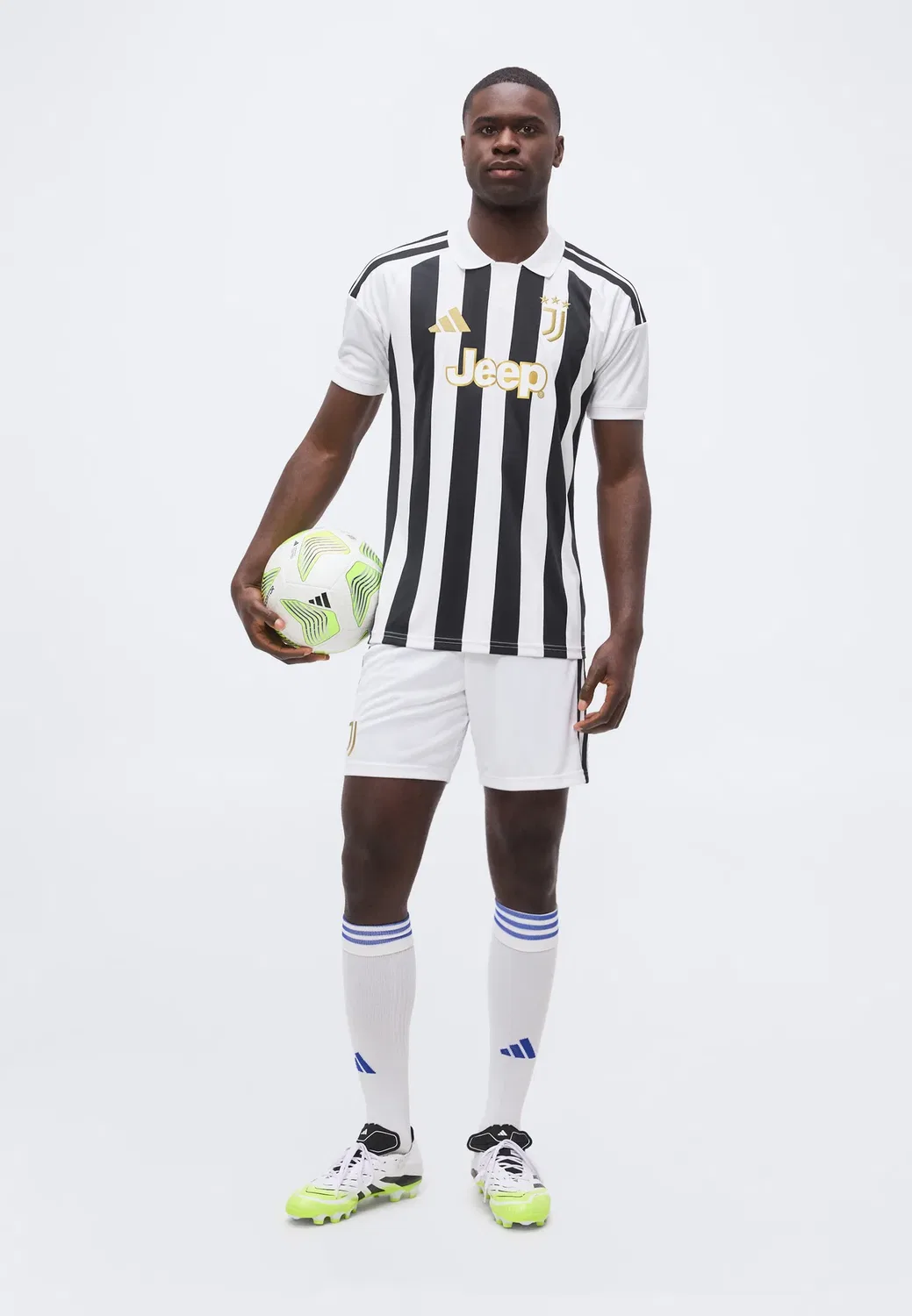 Домашняя клубная форма «Ювентуса» Adidas Performance, White/Black — фото 2
