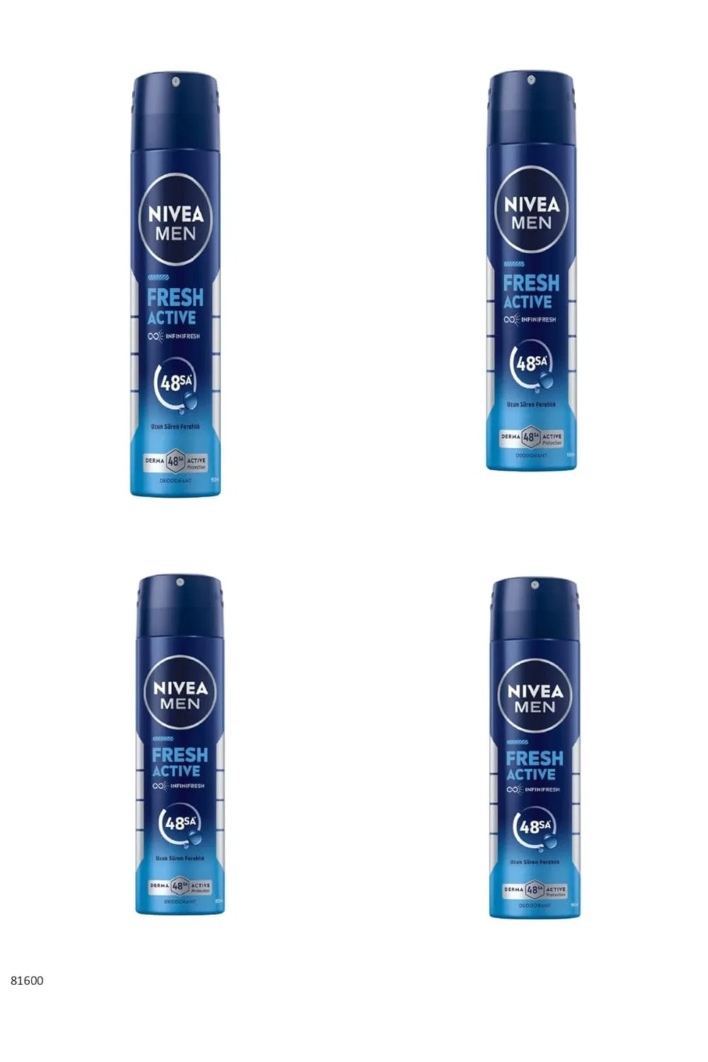 Дезодорант-антиперспирант Active Fresh, NIVEA, 150 мл