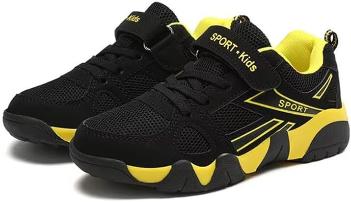 

Детские кроссовки для мальчиков для прогулок, спорта, походов и школы весной и летом Zonkacen, желтый