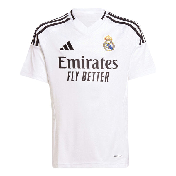 

Спортивная футболка real madrid 24/25 home soccer jersey asia sizing 'white' Adidas, белый