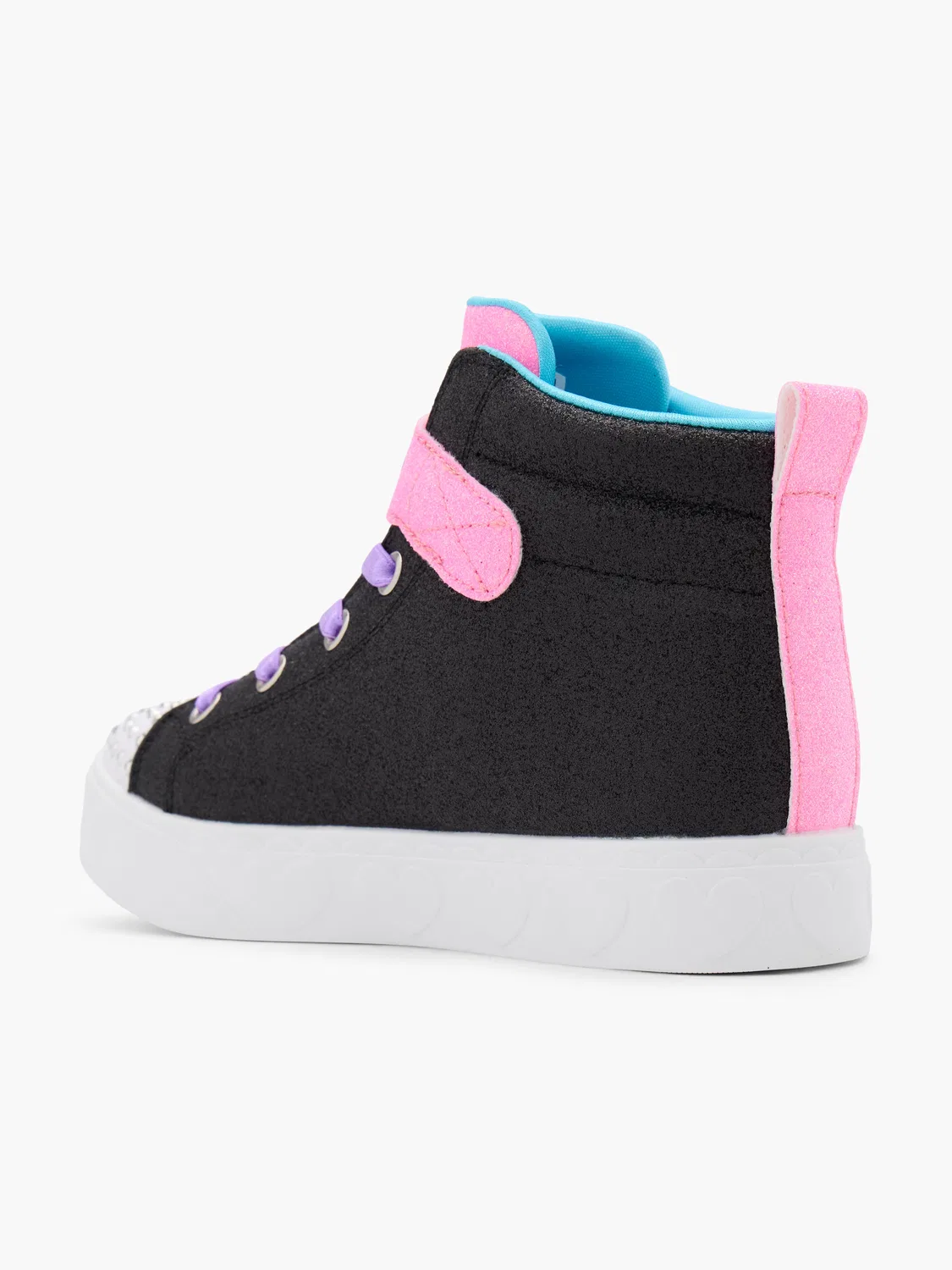 Детские кроссовки с подсветкой Skechers TWINKLE TOES, черный — фото 3