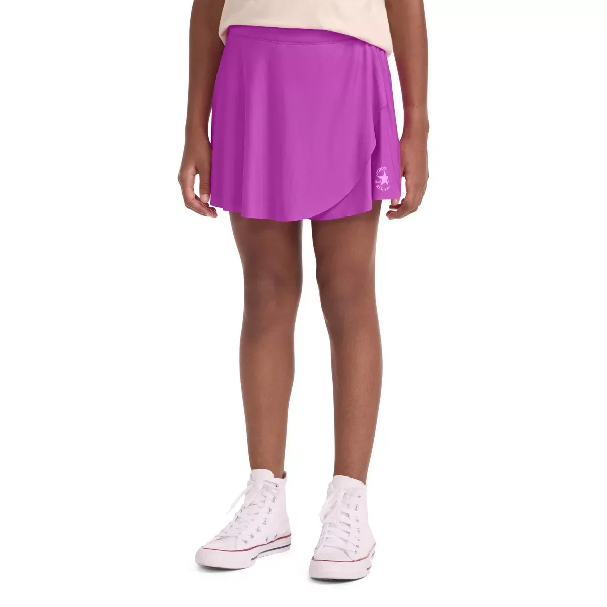 Детская юбка-шорты с принтом Converse GIRLS BOTTOMS, Vibrant Purple