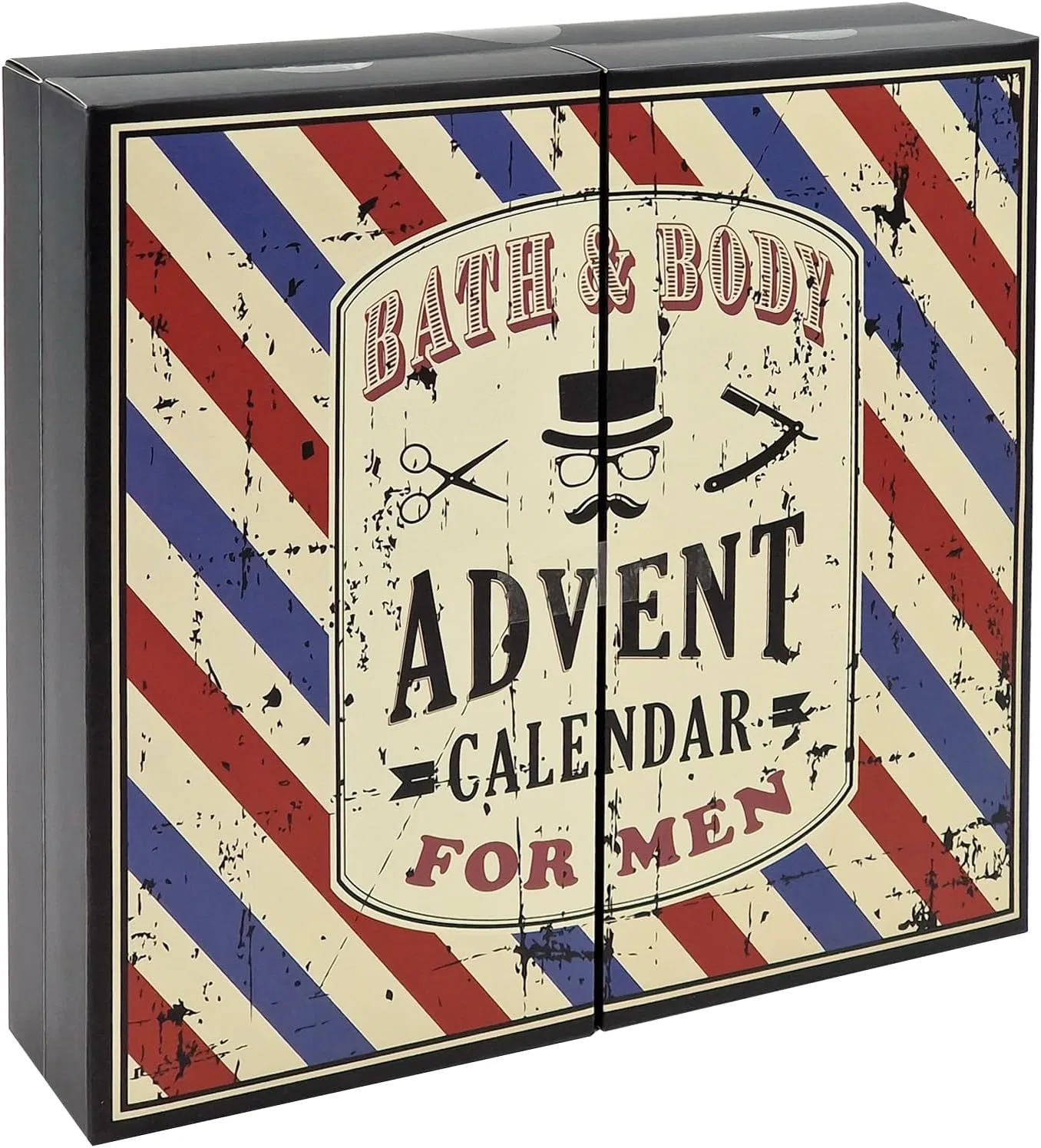Набор для ухода Advent Calendar для мужчин, matrasa, 24 отделения, Мужская книга