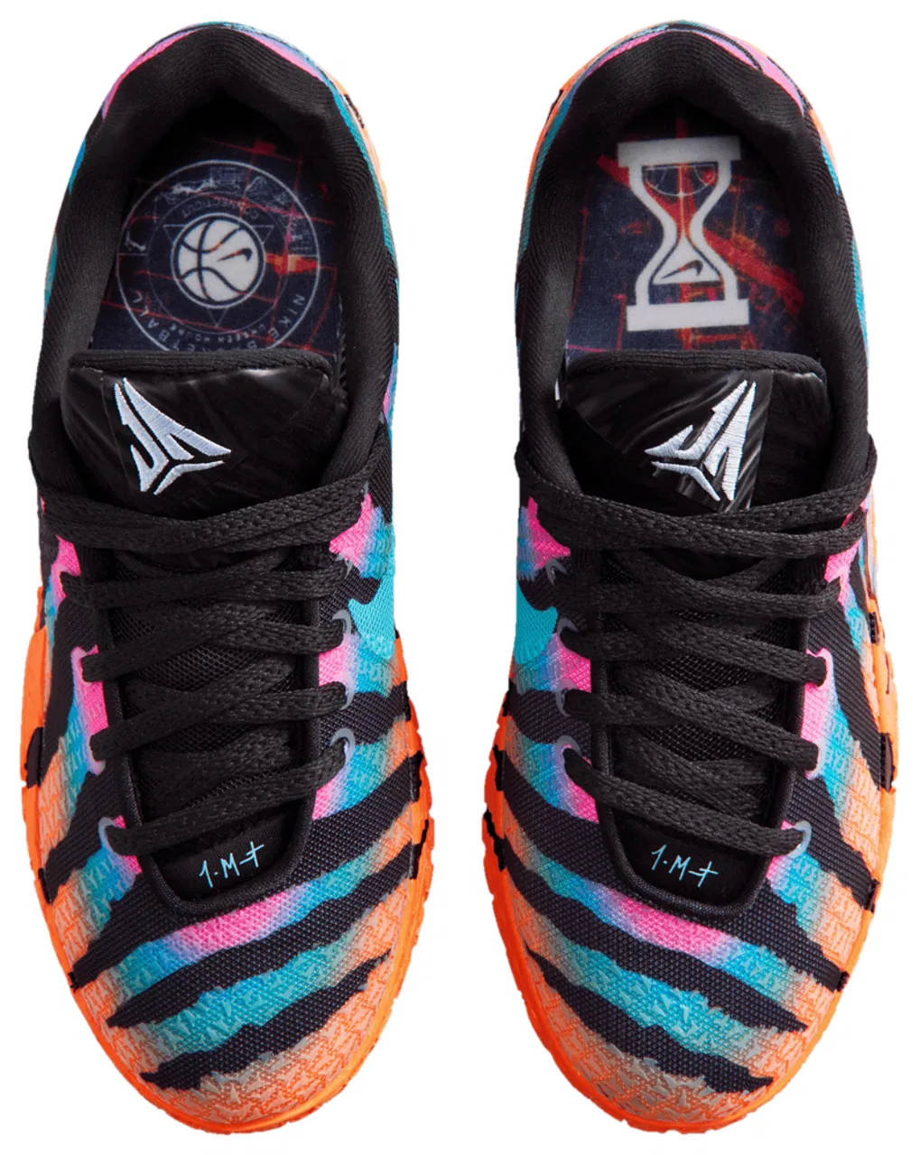 Кроссовки для мальчиков Ja 3 Nike, цвет Black/Baltic Blue — фото 4