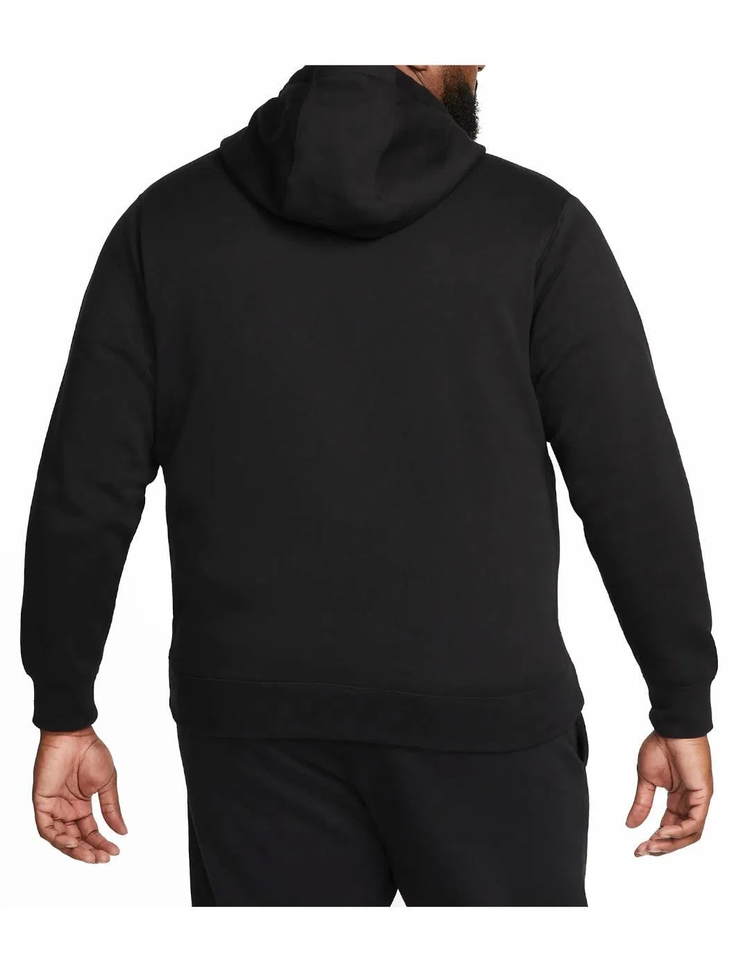 Мужское худи Nike Sportswear Club Fleece, Black — фото 2