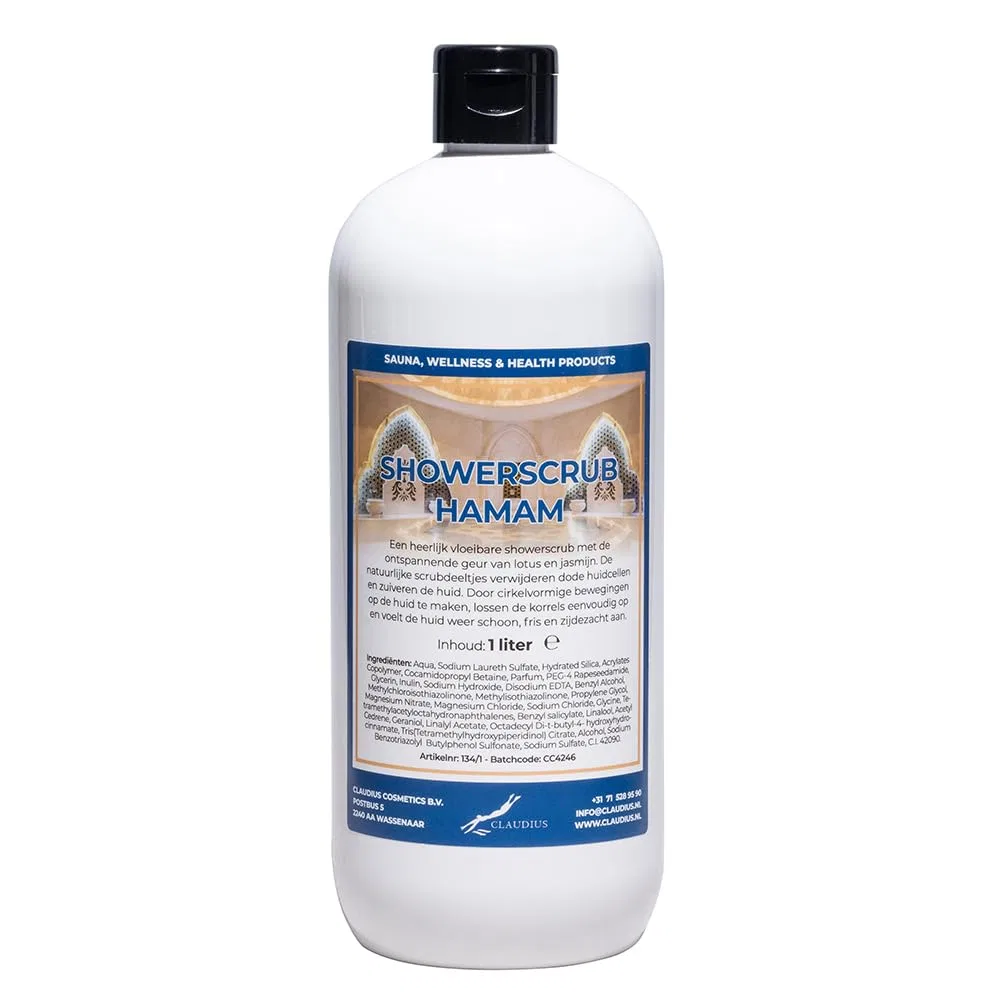 Скраб для душа Hammam, Claudius, 1 л, White
