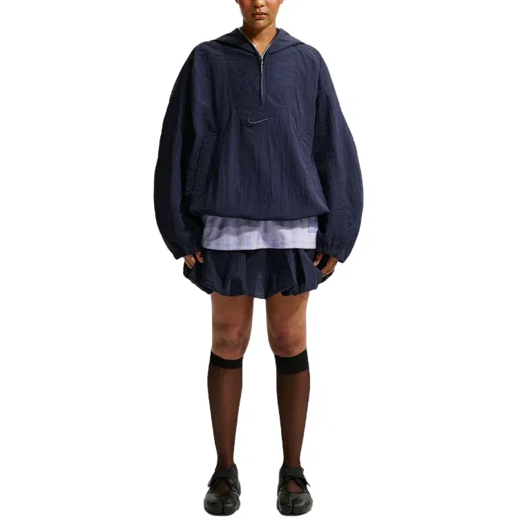 Женская футболка с длинным рукавом Nike Runway Lightweight Top, синий — фото 2