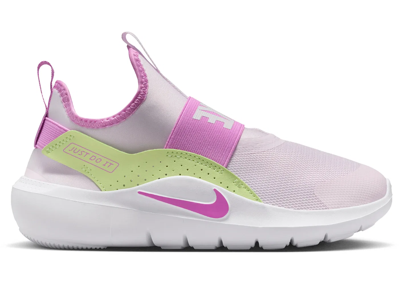 Детские кроссовки Lifestyle Nike Flex Runner 4, Light Violet Light Liquid Lime White Light Magenta