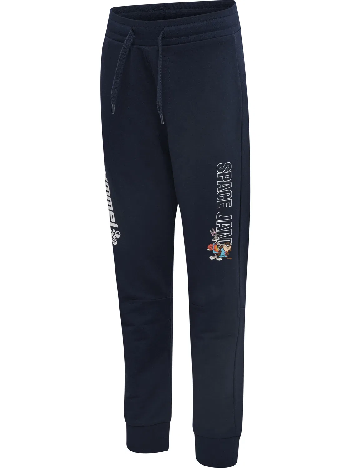 Детские спортивные штаны с принтом Hmlspace Jungen Hummel, Navyblau — фото 4