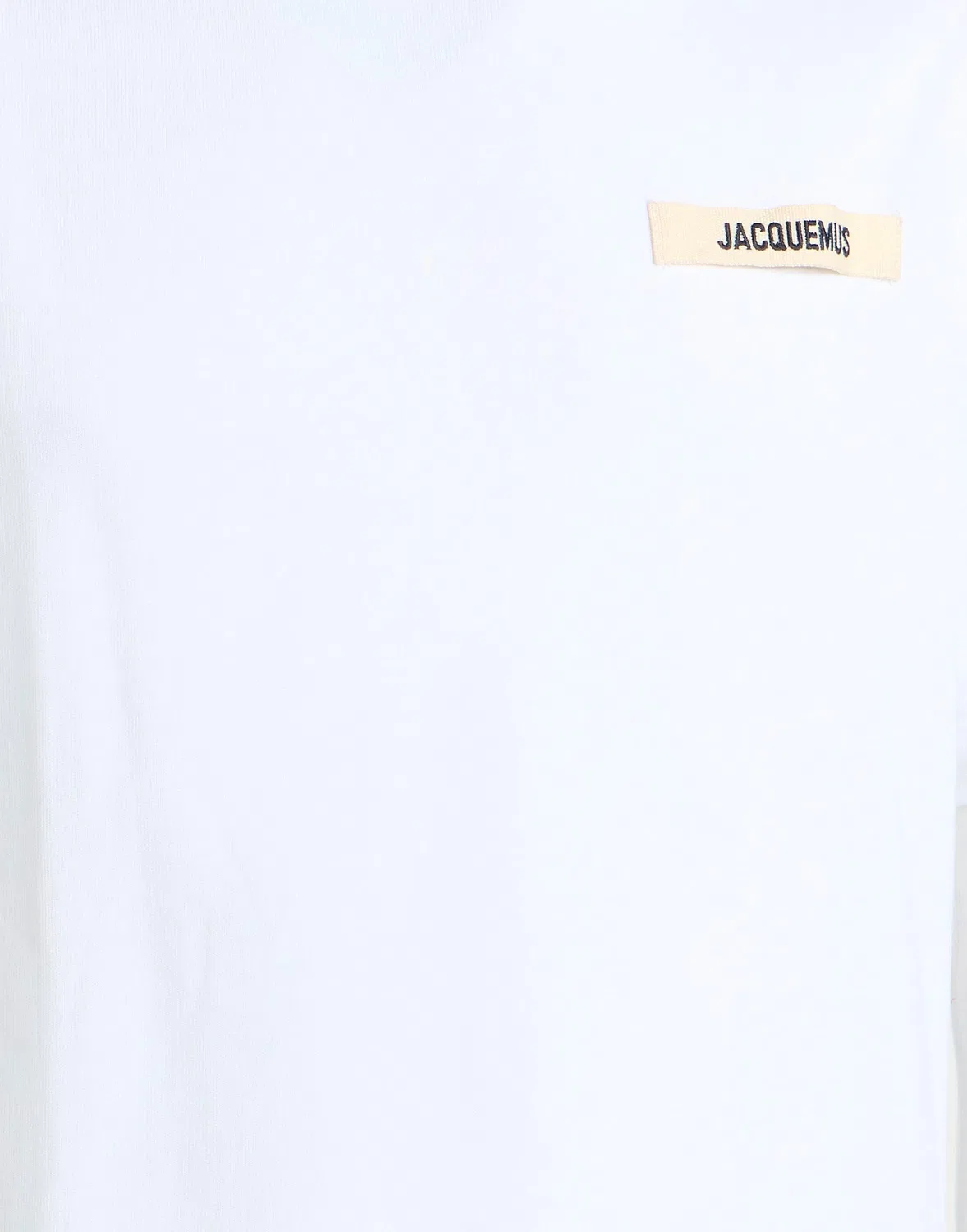 Мужская футболка с принтом Jacquemus, белый — фото 4