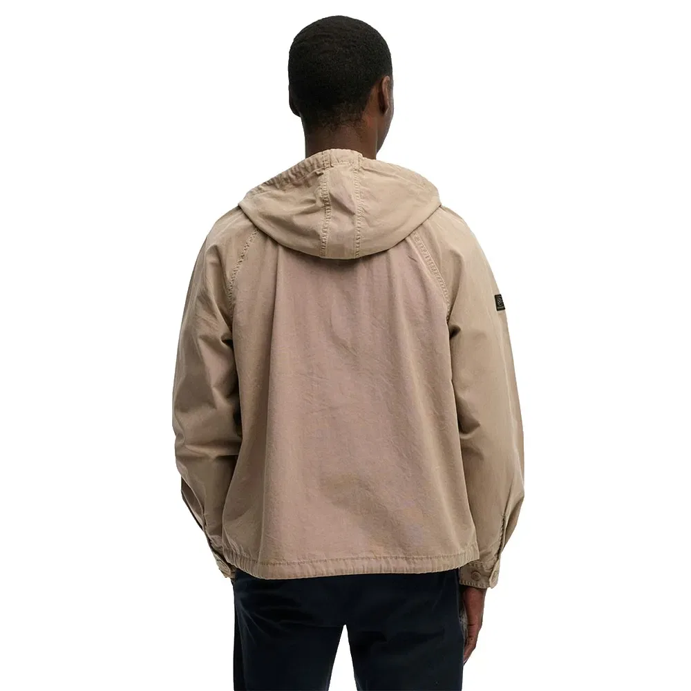 Куртка Washed Twill Superdry, бежевый — фото 2