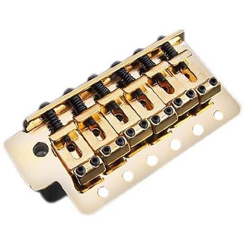 

Fender Vintage-Style Standard Series Stratocaster Guitar Bridge (до '06), золотой 59561000