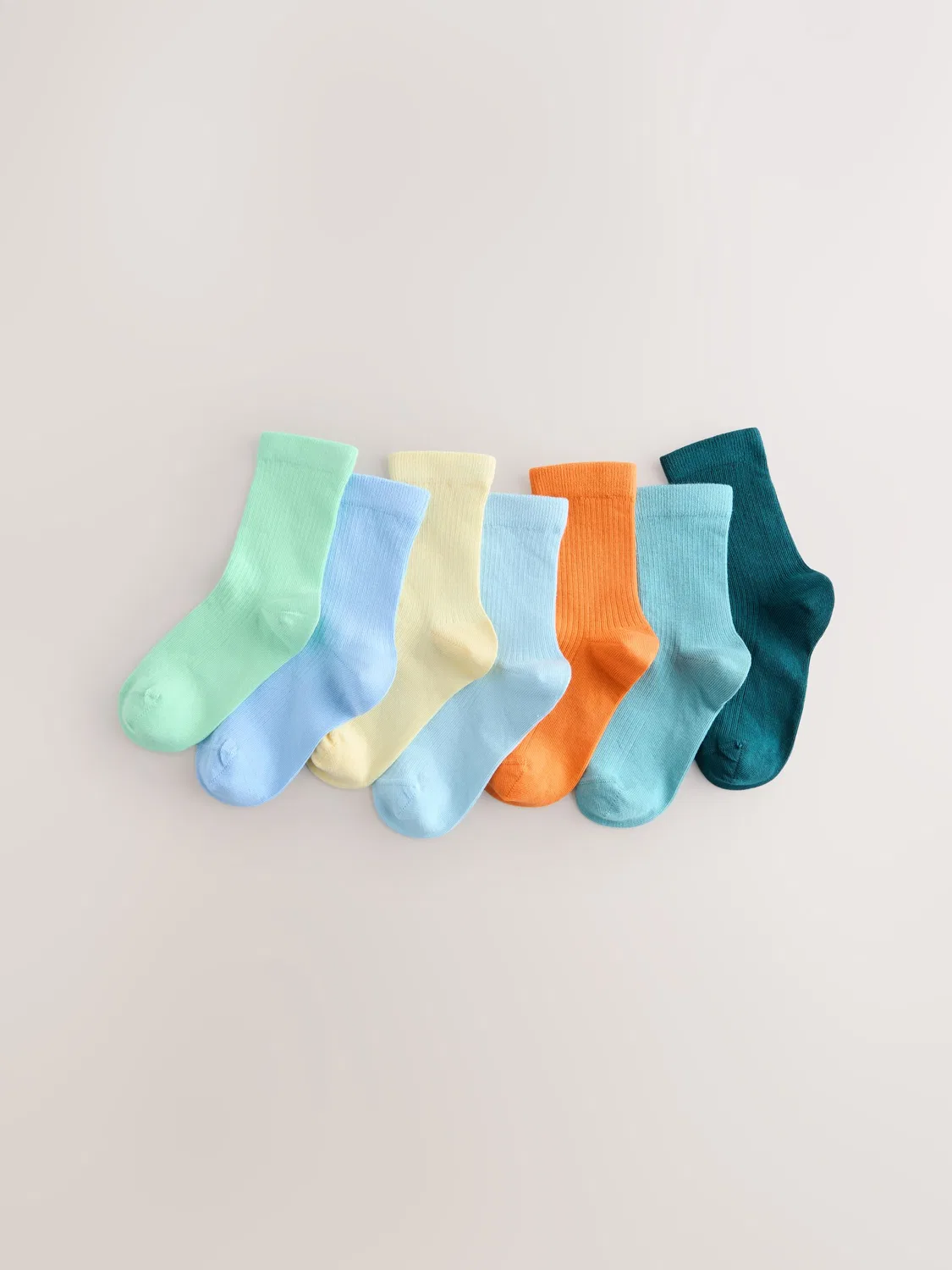 Носки, набор 7 пар, Pastel Bright Next, пастельные яркие