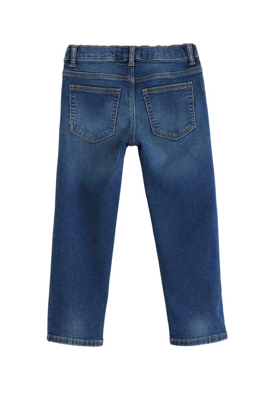 Джинсы Lindex Regular Jeans 'Staffan' темно-синего цвета — фото 2