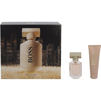 Подарочный набор ароматов - Hugo Boss The Scent - парфюмированная вода 30 мл - лосьон для тела 50 мл — фото 3