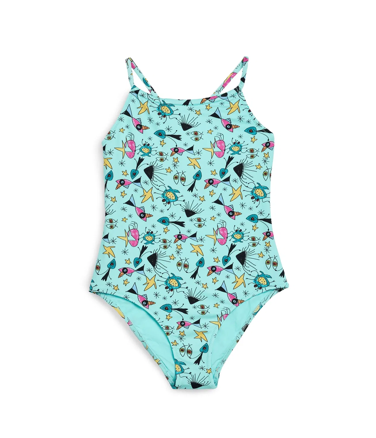 Купальник Gazette Aquatic Carnival (для малышей, маленьких и больших детей) Vilebrequin Kids, Island Turquoise
