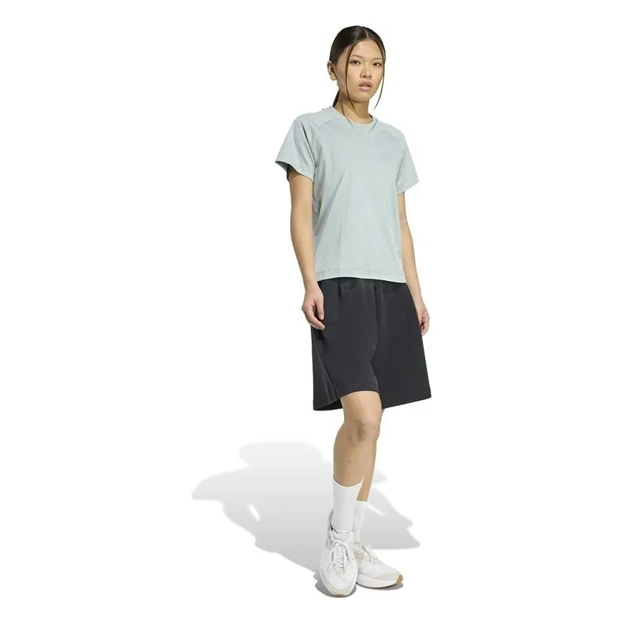 Спортивная футболка с коротким рукавом W Sl Reg T adidas, Зеленый — фото 4