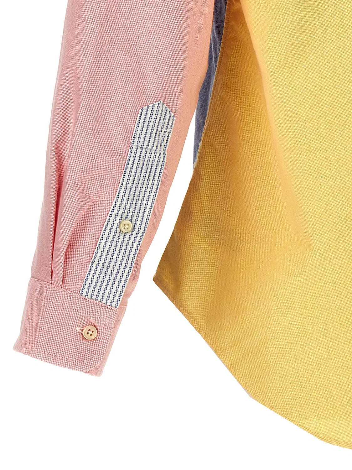 Мужская рубашка с принтом пэчворк, Multicolor Polo Ralph Lauren — фото 4