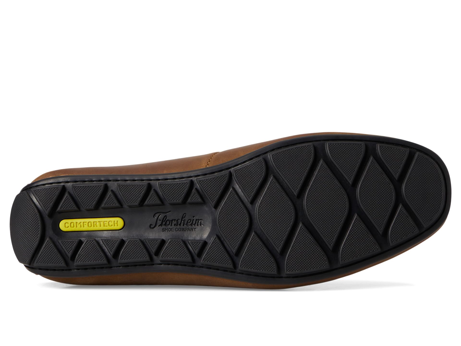 Лоферы Florsheim Motor Smooth Moc Toe Penny Driver, цвет Brown Crazy Horse — фото 3